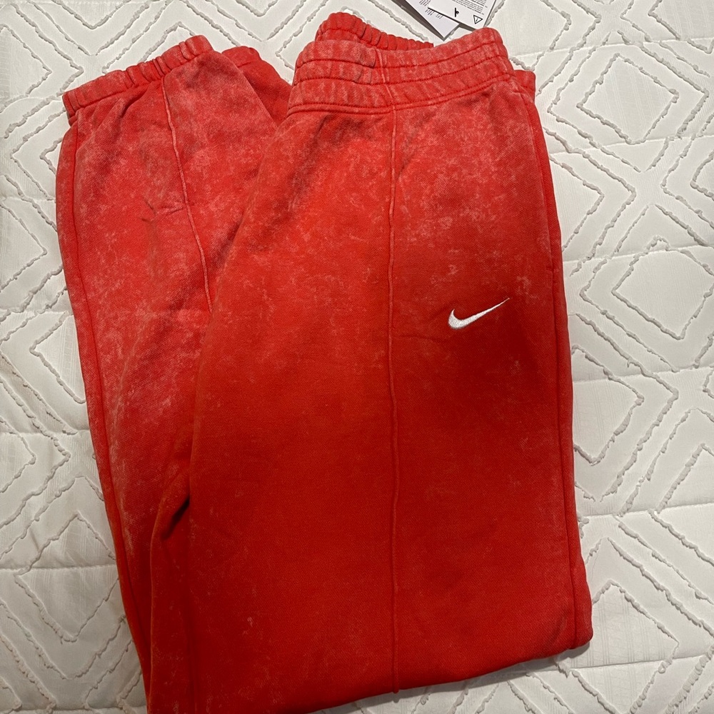 Red Nike Sweatpants